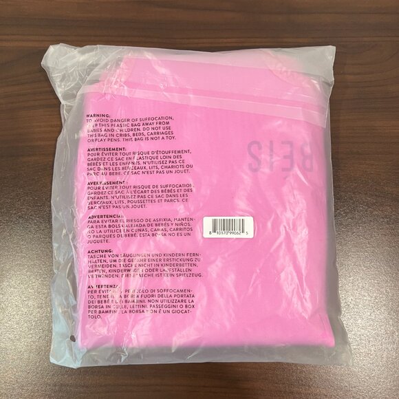 Beis The Small Carry-On Luggage Cover in Berry NWT - Picture 2 of 7